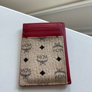 Used MCM Cardholder